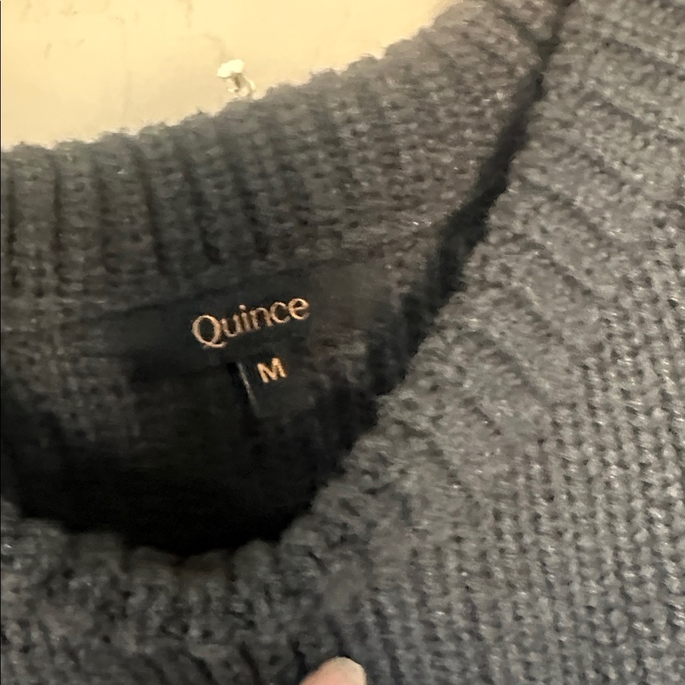 100% Organic Cotton Fisherman Crew sweater - Picture 3 of 5